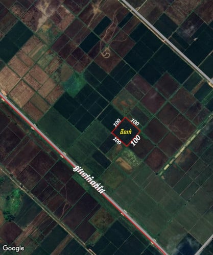 👉ដីលក់បន្ទាន់ក្រោមទីផ្សារទីតាំង: ក្រវ៉ាត់ក្រុងទី៣ ជិតកំពង់ផែតម្លៃលក់: 40មុឺន$