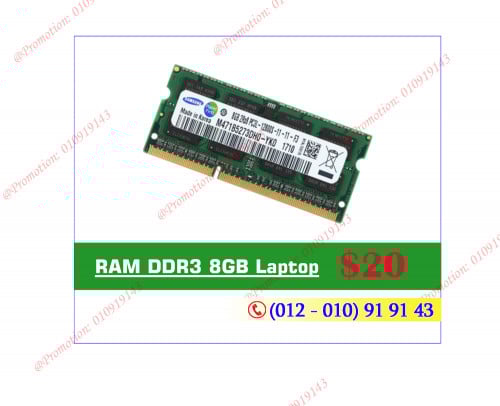 Special Promotion price! RAM DDR3 8GB Laptop Original :$20 |   4GB: $16