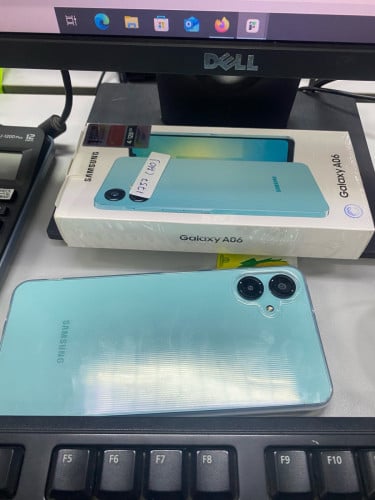 I want to sale sumsun galaxyA06 Ram4 128gFull  set 99% អាចចចារបាន