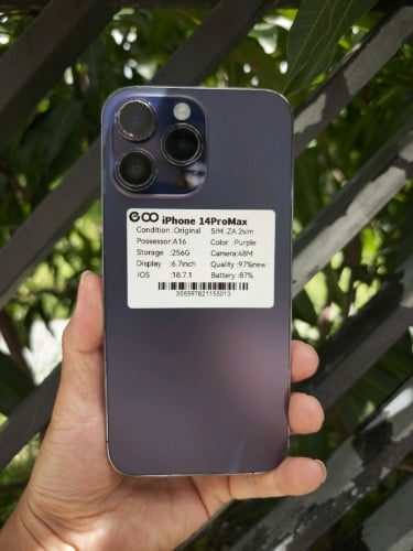iPhone 14ProMax ZP 256G all original
