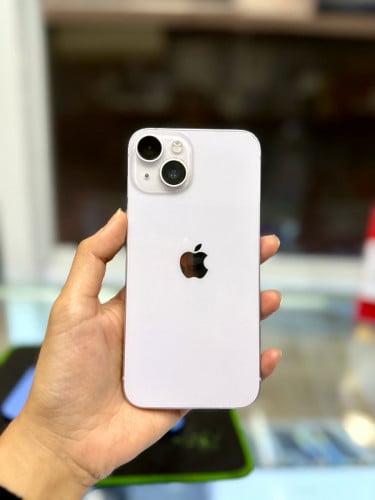 IPhone 14 ទំហំផ្ទុក (128G) តួស្អាត 97% ពណ៌ស្វាយ Model LLA