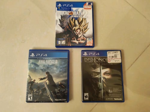 Ps4 discs second hand