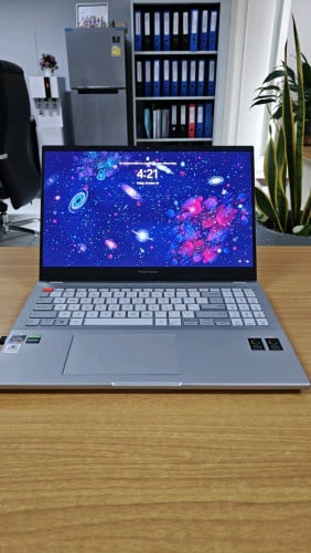 Asus Vivobook pro x15OLED 2.8k Rtx 3060 ចុះបានខ្លះ