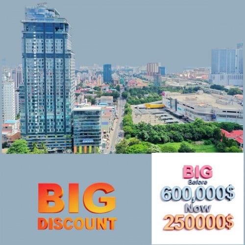 ខុនដូម្ចាស់លក់ខាត Condo owner forced sale purchased price 60,000$ Now 25,000$