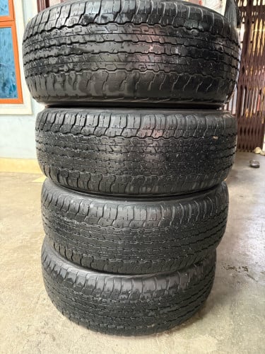 សំបក Dunlop 265/65/17 ដឺឡេ 2020 មួយឈុត4គ្រាប់អាចប្រើបាន