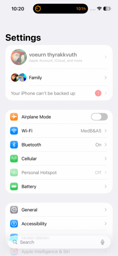 ទទួលដោះiCloud ដូចនេះ