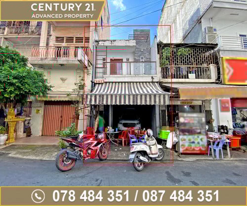 🏠 ផ្ទះល្វែង (ខាង) ជិតផ្សារ​អូឡាំពិក ខណ្ឌ7មករា ត្រូវការលក់បន្ទាន់ខ្លាំង