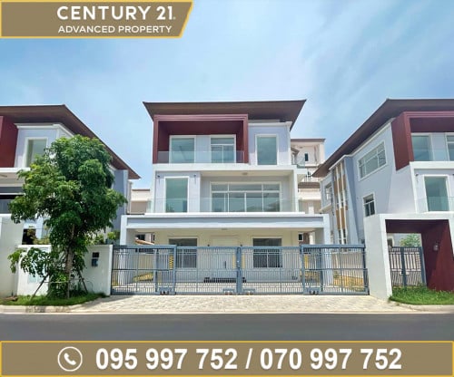 🏠 វីឡាទោល (Rosemary) សម្រាប់ជួល ក្នុងបុរី អ័រគីដេវីឡា ផ្លូវជាតិលេខ6A