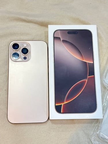 16 pro max 256G have Box ថ្ម 98%