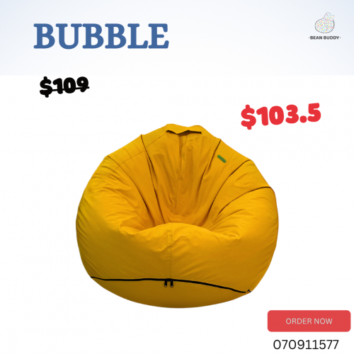 Bubble Bean Bag សាឡុងអង្គុយគ្រាប់ស្នោ