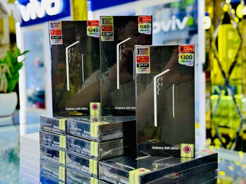 Galaxy S25 Ultra ថ្មី ក្រុមហ៊ុន តម្លៃល្អ ថែមកាដូច្រើន