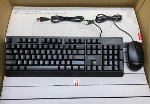 Keyboard & Mouse Original Lenovo ថ្មីគុណភាពល្អ