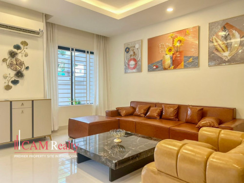 Twin B Villa For Rent In Borey Peng Beoung Snor