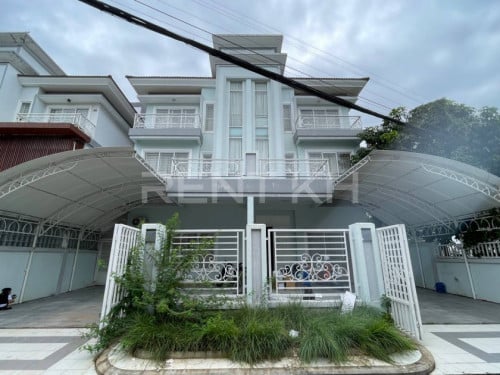 ផ្ទះវីឡាទោលសម្រាប់ជួលនៅបុរីពិភពថ្មីសែនសុខ