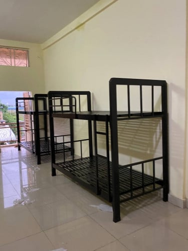 双层床គ្រែដែក2ជាន់1m (bad) new