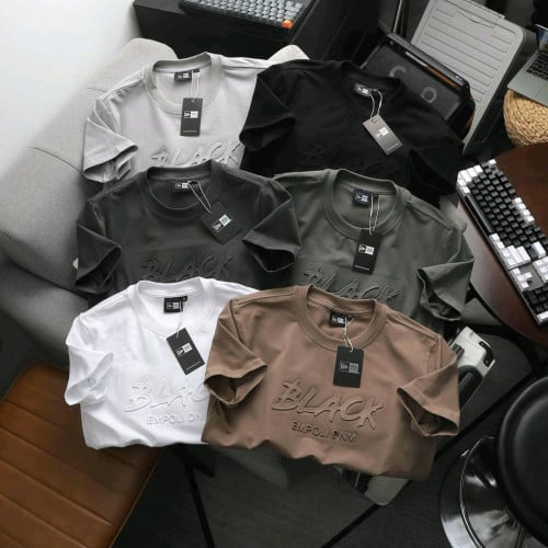 អាវយឺតកមូលដៃខ្លីប្រេនល្បីៗSizes S M L XL(40kg-75kg)