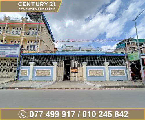 🏘 ផ្ទះល្វែង សម្រាប់ជួល នៅជិតផ្សារចំរើនផល