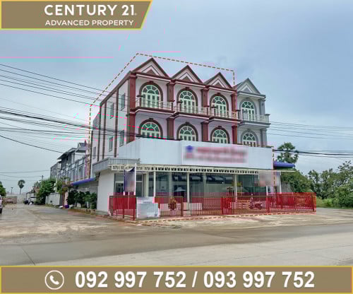 🏘 ផ្ទះអាជីវកម្ម 3ល្វែង(កែង) ក្នុងបុរី DiamondHouse5 ត្រូវការលក់បន្ទាន់ខ្លាំង ​