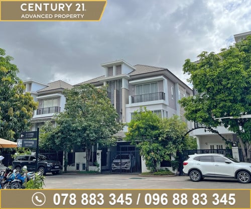 🏘 វីឡាភ្លោះ(Twin-A) ជិតសួន Euro Park ក្នុងបុរី ប៉េងហួតបឹងស្នោ ត្រូវការលក់បន្ទាន់ខ្លាំង