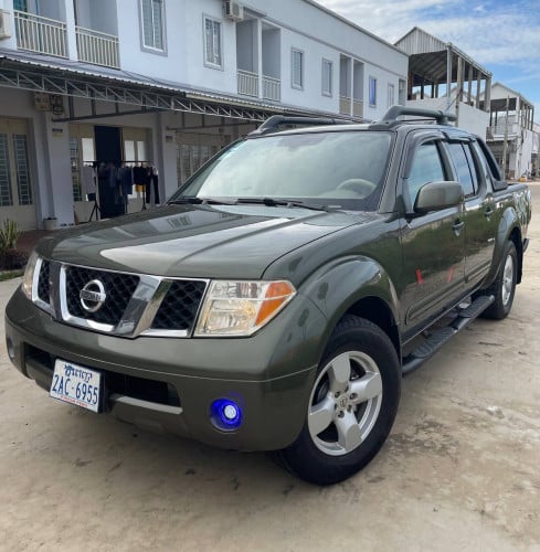 🚘 Nissan Frontier 05 ប៉ុងមួយ បើកដំបូល ពណ៌ត្រេអុី V6 ប្រើសាំងសុទ្ធ ( ឯកសារម្ចាស់ដើម)