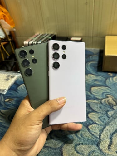 Galaxy S23 Ultra ក្រុមហ៊ុនសុីម2 256G សំណុំសុីន ស្អាត 465$