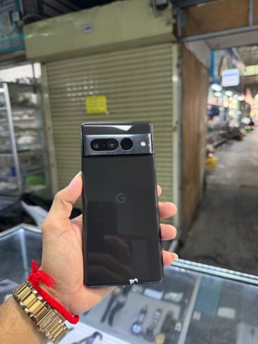 Google pixel 7pro 128G Ram12G Sim2 ESIM ម៉ាសុីនអេក្រង់ស្រុីន
