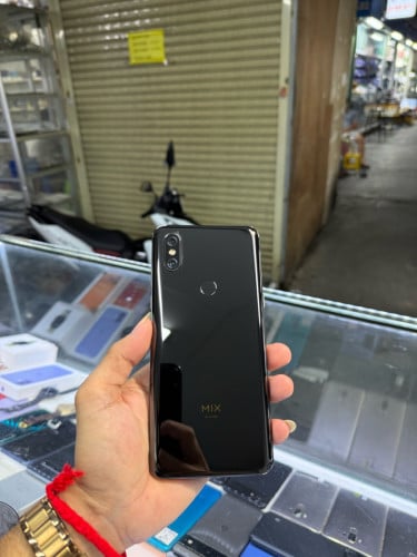 Mi mix3 128G Ram8G Sim2 CH ម៉ាសុីនសានុំស្រុីន