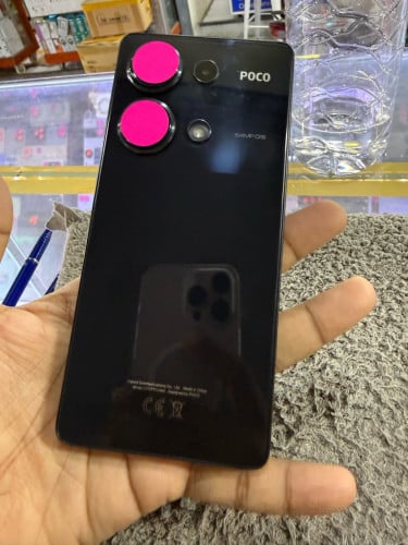 Poco M6Pro Ram12G Memory512G Global Sim2 មានឆ្នាំងសាក