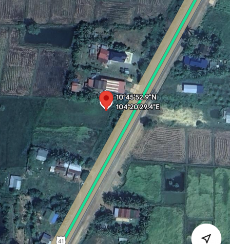 -ដីកំពតលក់បន្ទាន់ជាប់ផ្លូវ៤១ គីឡូ ៩០