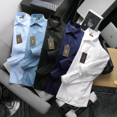 អាវក្រណាត់ដៃវែងប្រេនLVSize M L XL 2XL 3XL 4XL 5XL 48kg-105kg