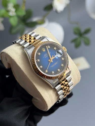 (Original) Rolex Datejust 16233 Blue Black Dial ๐๐ฉ