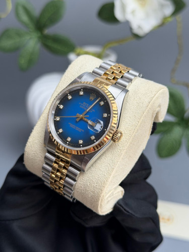 (Original) Rolex Datejust 16233 Blue Black Dial ๐๐ฉ