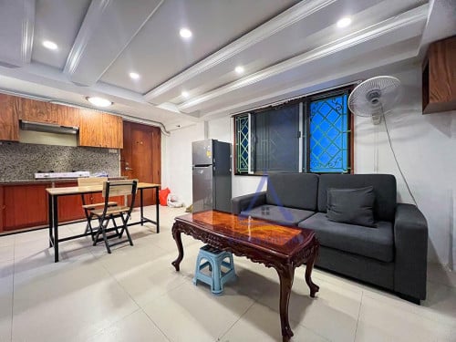 Apartment 1 bedroom for rent near ACE Santhor Mok campus