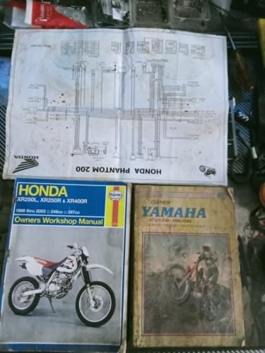 Bike Workshop manuals for sale.