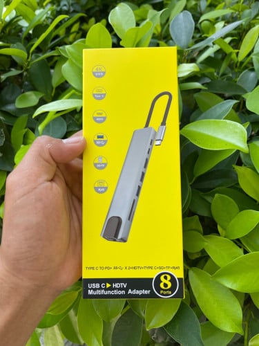 Connector Type-C 8 in 1 គុណភាព​ល្អ​