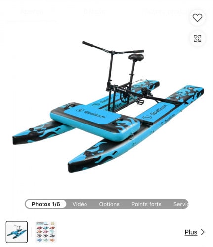 Fir sale water bike news