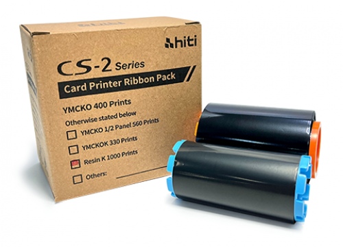 HiTi Ribbon CS-2 RESIN K 1000 x 16 PACKS (R-1000), 87.R0B09.19XT