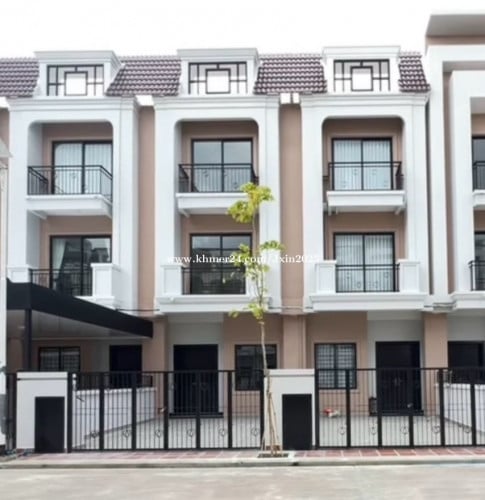 ផ្ទះវីឡាកូនកាត់សម្រាប់ជួល (បុរីគៀងហ៊ត 50m)