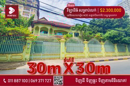 វីឡាដីធំ សម្រាប់លក់!!