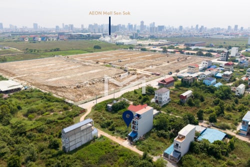 ដីសម្រាប់លក់ជិតផ្សារ Aeon 2-Land For Sale near Aeon 2 📍