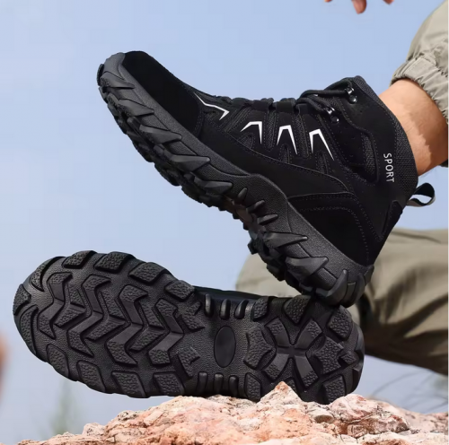 ស្បែកជើងសុវត្ថិភាពក្បាលដែកបាតដែកម៉ាក Guyisa (Guyisa Safety Boot)