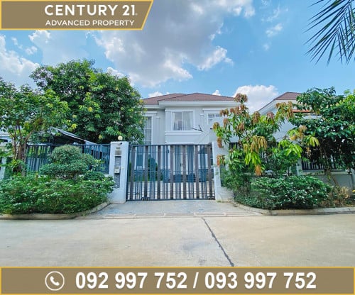 🏘 វីឡាម៉ូឌែន (Modern) ក្នុងបុរី អង្គរភ្នំពេញ2​ ត្រូវការលក់បន្ទាន់ខ្លាំង