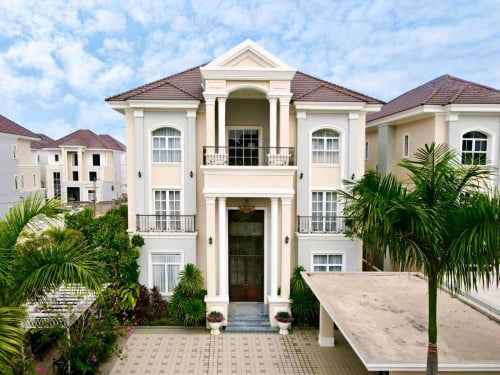 🏡Single-Villa For Rent Price: 6,500$ Borey Premier Angkor Phnom Penh (កែង)