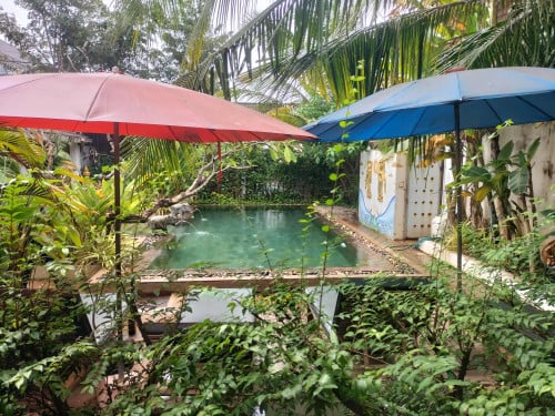 A small hotel for rent