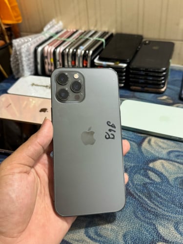 iPhone 12 Pro Max សំណុំសុីនណែន លក់270$ ដានអេក្រង់តិច