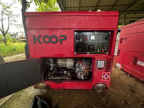 Silent, Diesel generator - KOOP KDF8500Q 7KVA