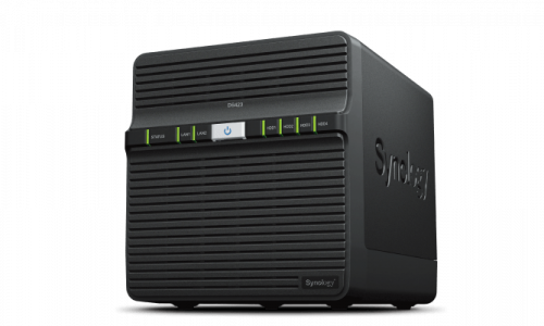 Synology DiskStation DS423 4Bays NAS, RAM 2 GB DDR4 non-ECC