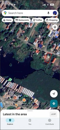 ដីនៅក្រោយខ្នងរមណីយដ្ធានកៀនស្វាយ