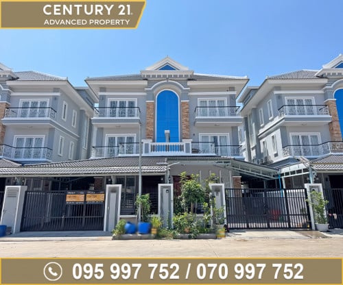 🏠 វីឡាភ្លោះ (Twin) សម្រាប់ជួល ក្នុងបុរី វិមានភ្នំពេញ ផ្លូវជាតិលេខ6A