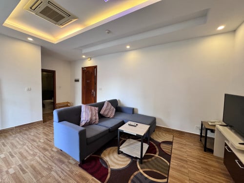 1BR Service Apt For Rent- 7 Makara, Near BKK & Olympic Area